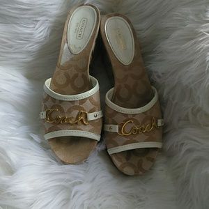 Coach wedges
